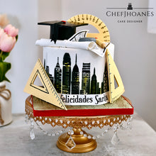 Load image into Gallery viewer, Architect graduation cake. Feed 15 people.
