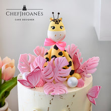 Load image into Gallery viewer, Giraffe cake. Feed 15 people.

