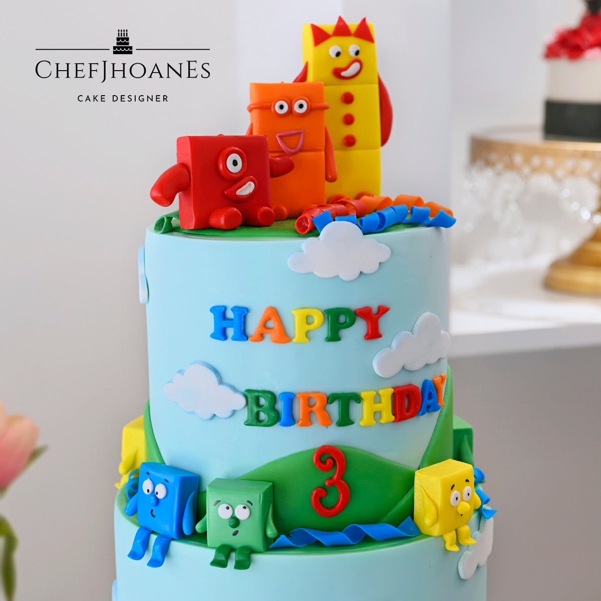 Numberblocks Cake Topper Centerpiece Birthday Party Decorations – Cakecery