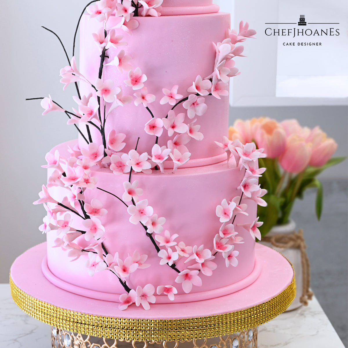 Cherry Blossom Cake | Gateauxdevenus