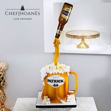 Load image into Gallery viewer, Beer glass cake. Feed 15 people.
