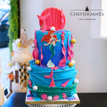 Load image into Gallery viewer, Little Mermaid cake. Feed 25 people.
