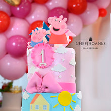 Load image into Gallery viewer, Peppa cake. Feed 25 people.
