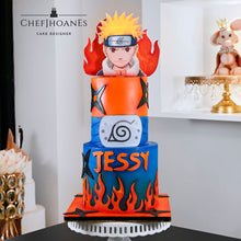 Load image into Gallery viewer, Naruto cake. Feed 35 people.
