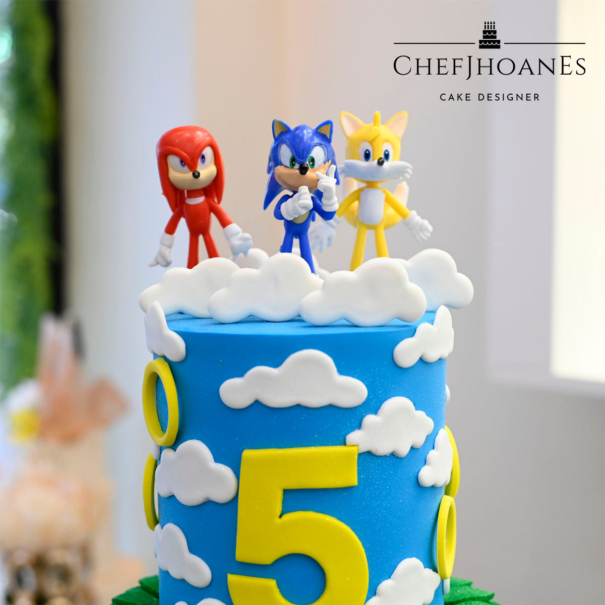 Sonic The Hedgehog Cake - Black Velvet Cakes - Online Sydney Cake Delivery