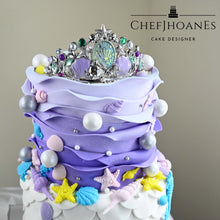 Load image into Gallery viewer, Princess Sofia cake. Feed 25 people.

